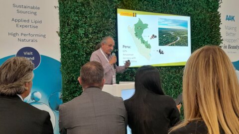 Presentaciones de Perú en In-Cosmetics